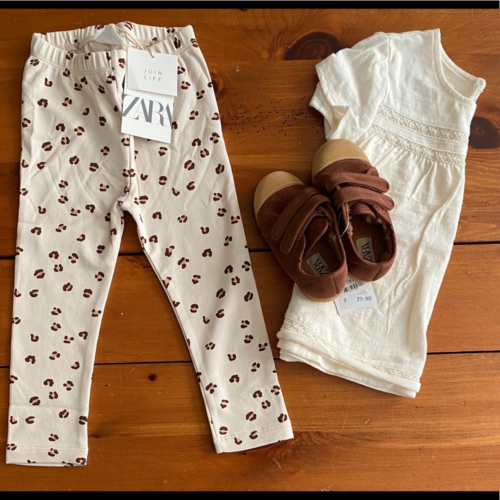 Zara Leopard Leggings (Only)